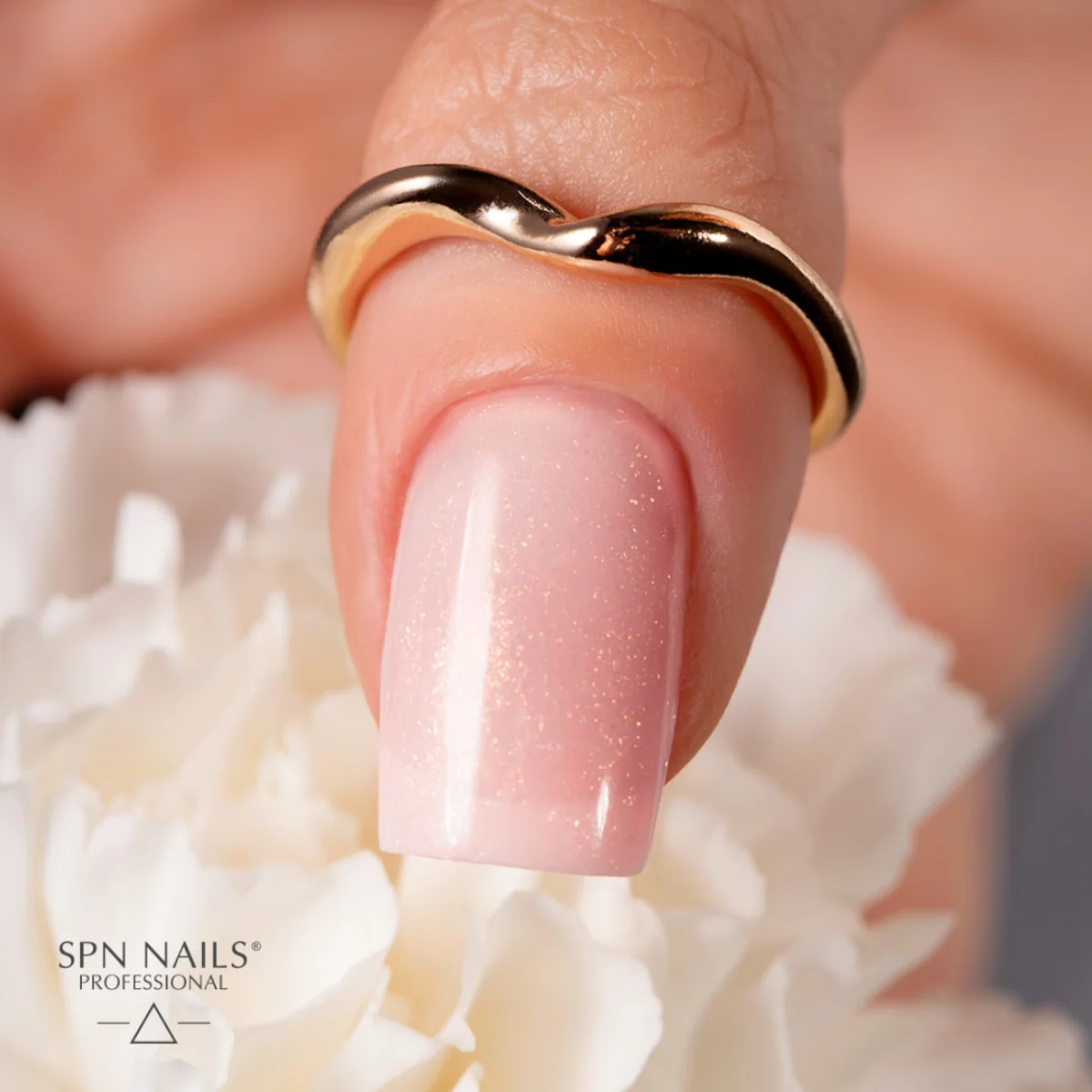 SPN Nails Builder Bottle Cream Blush Pink - Image 4