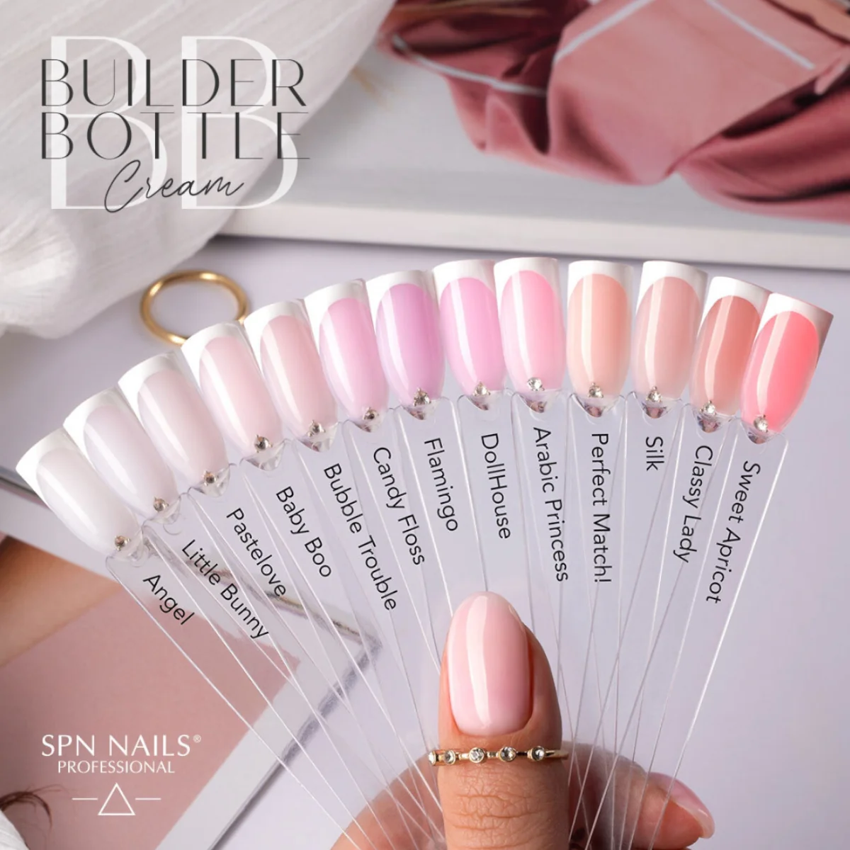 SPN Nails Builder Bottle Cream Little Bunny - Image 5