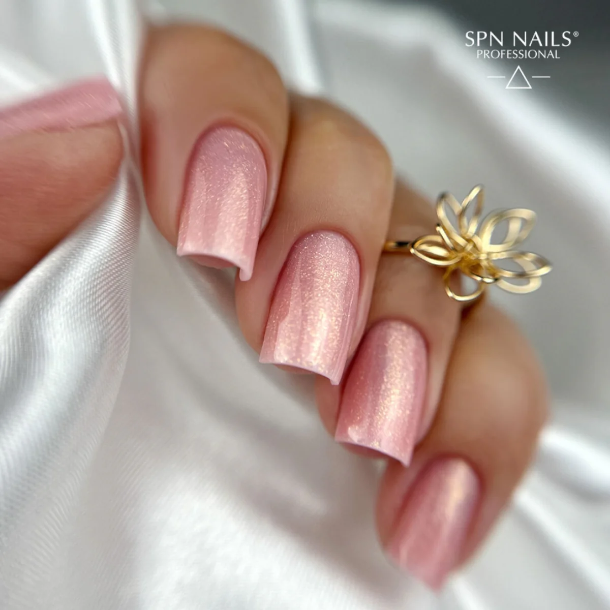 SPN Nails Builder Bottle Cream Rose Glow - Image 2