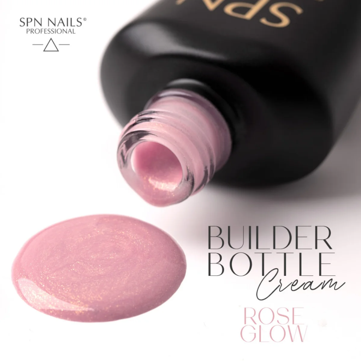 SPN Nails Builder Bottle Cream Rose Glow - Image 3