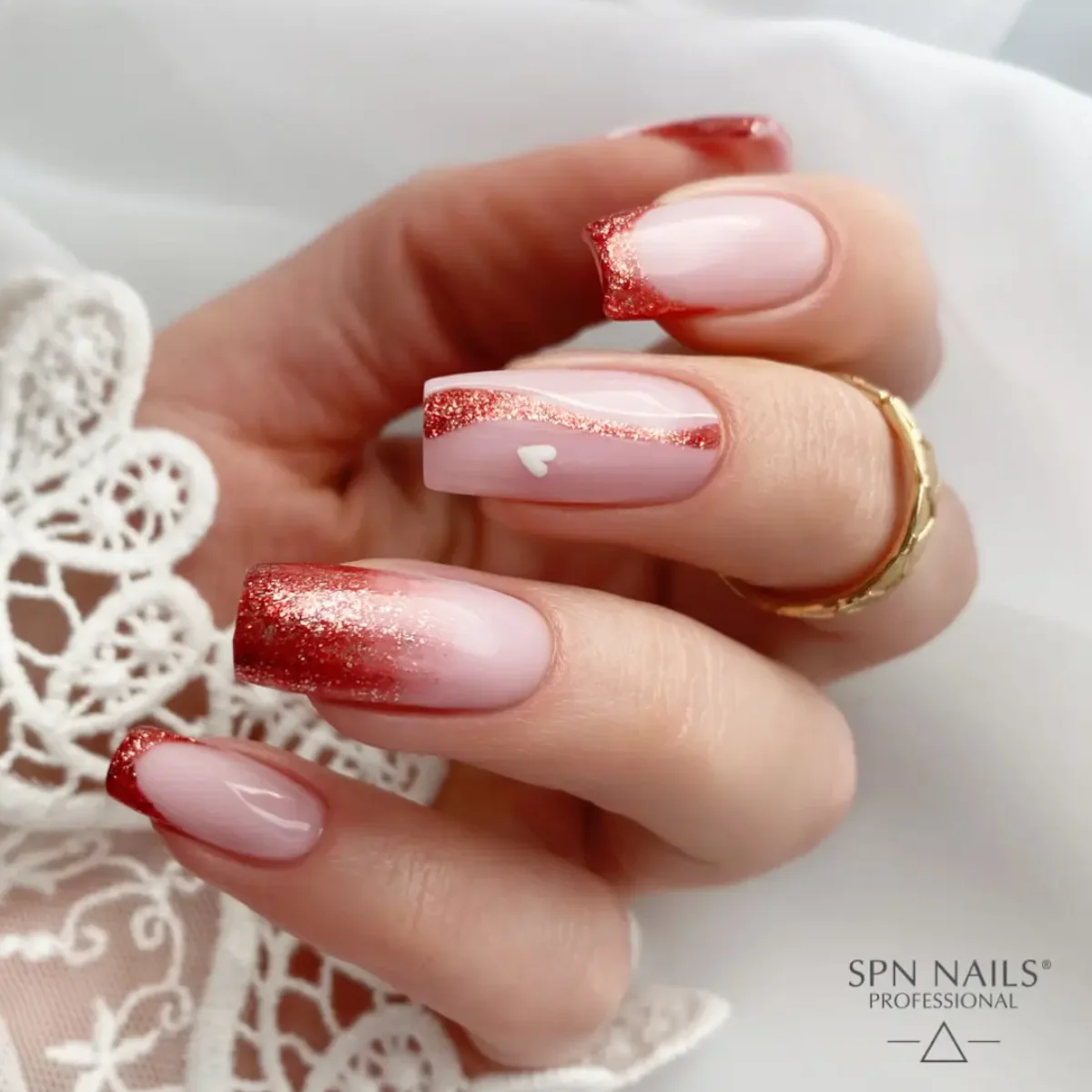 SPN Nails Metal Gel No.6 Canyon Red - Image 3