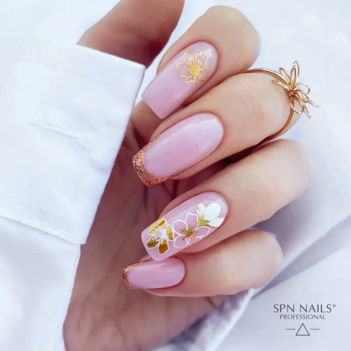 SPN Nails Metal Gel No.7 Rustic Gold - Image 3