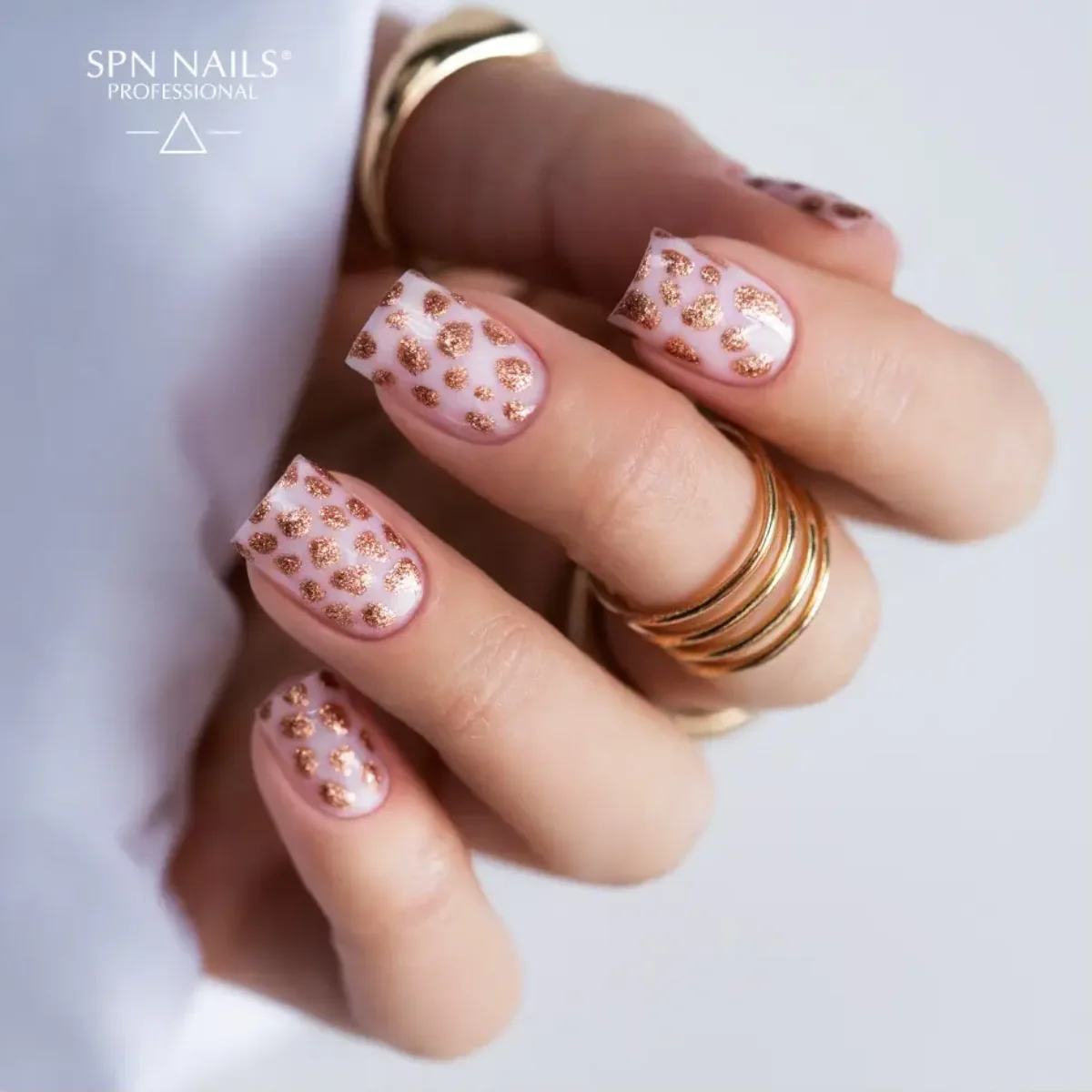 SPN Nails Metal Gel No.7 Rustic Gold - Image 5
