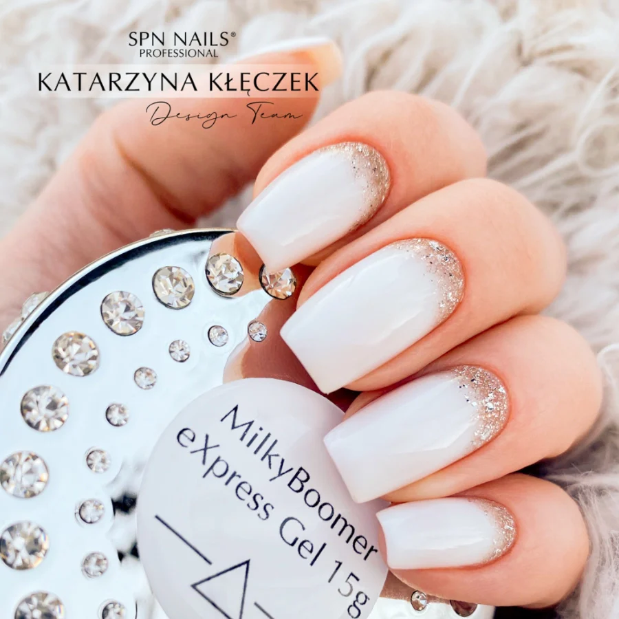 SPN Nails MilkyBoomer eXpress Gel - Image 6