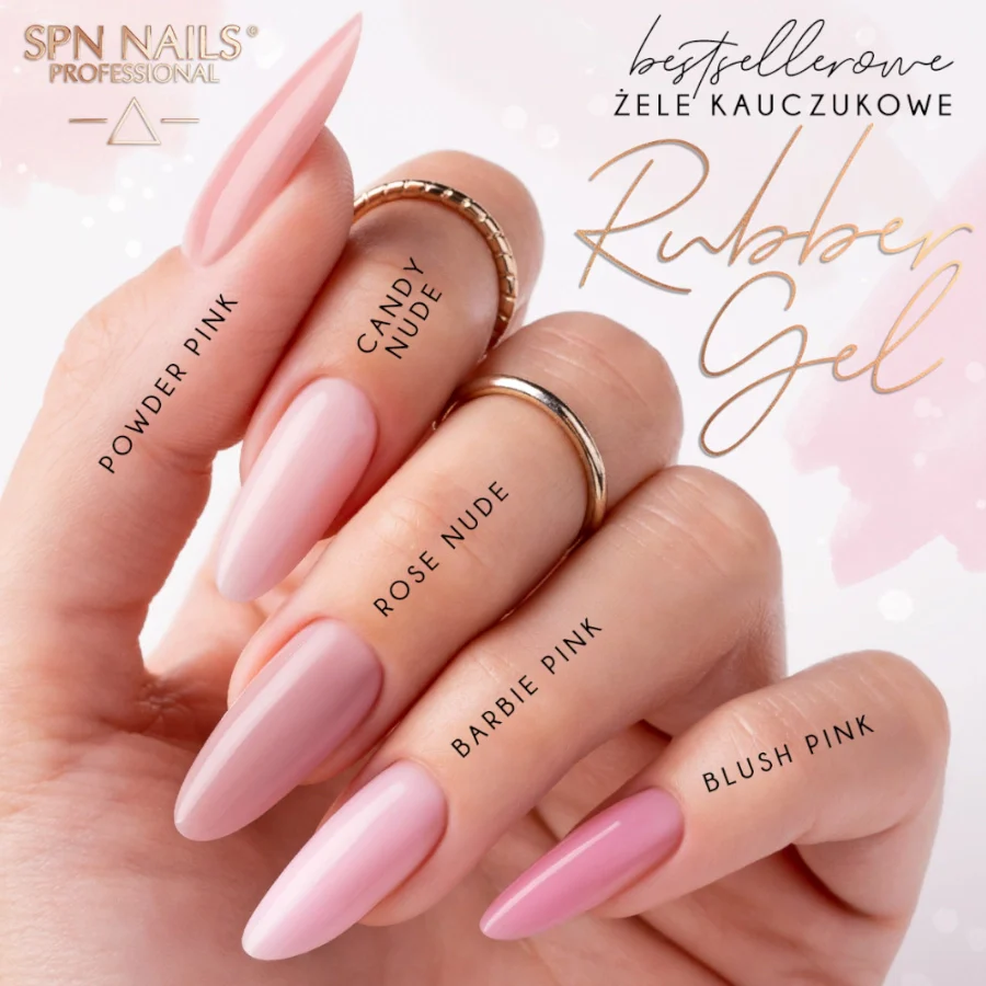 SPN Nails Rubber Nail Gel Milky Way - Image 3