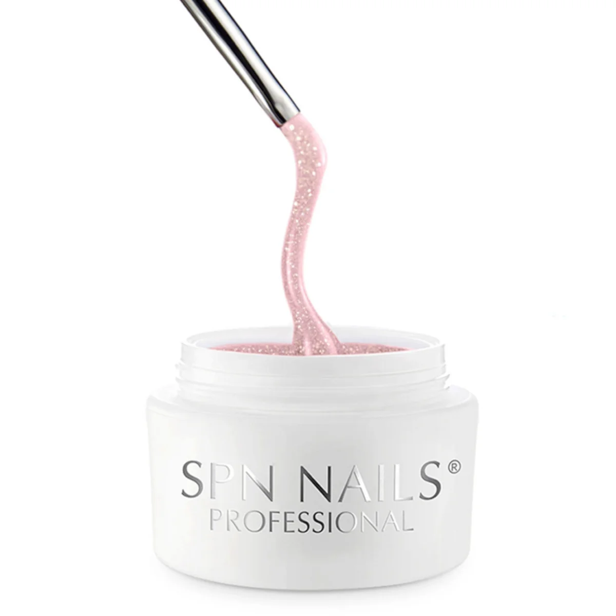 SPN Nails TiXo Builder Gel Cover Dust by Marta Dziurkowska