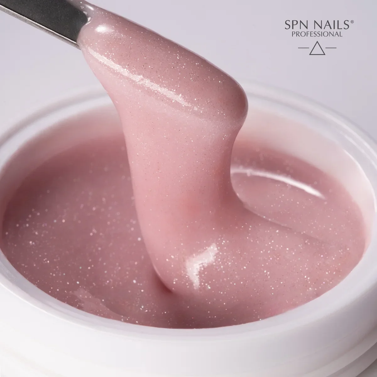 SPN Nails TiXo Builder Gel Cover Dust by Marta Dziurkowska - Image 5