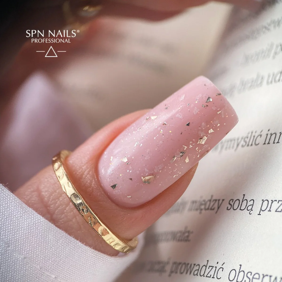 SPN Nails UV LaQ Bling Top Rose Gold - Image 4