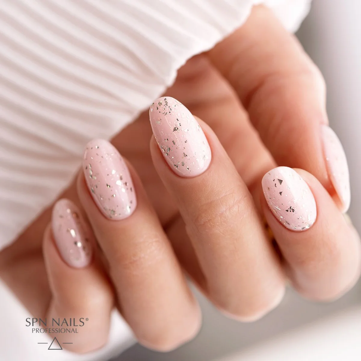 SPN Nails UV LaQ Bling Top White Gold - Image 2