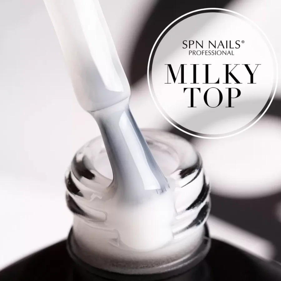 SPN Nails UV LaQ Hybrid Milky Top - Image 2
