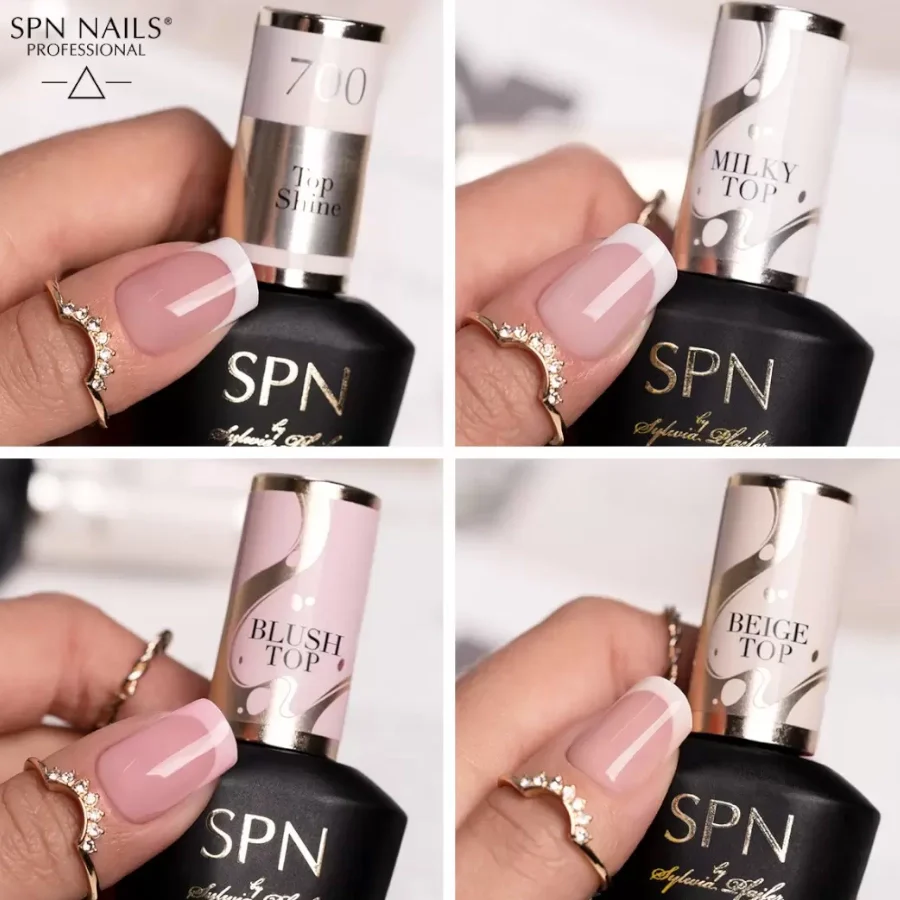 SPN Nails UV LaQ Hybrid Milky Top - Image 4
