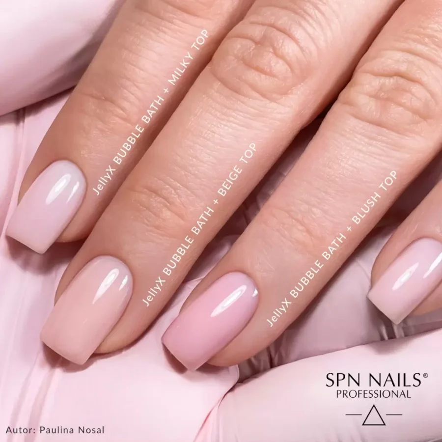 SPN Nails UV LaQ Hybrid Milky Top - Image 5