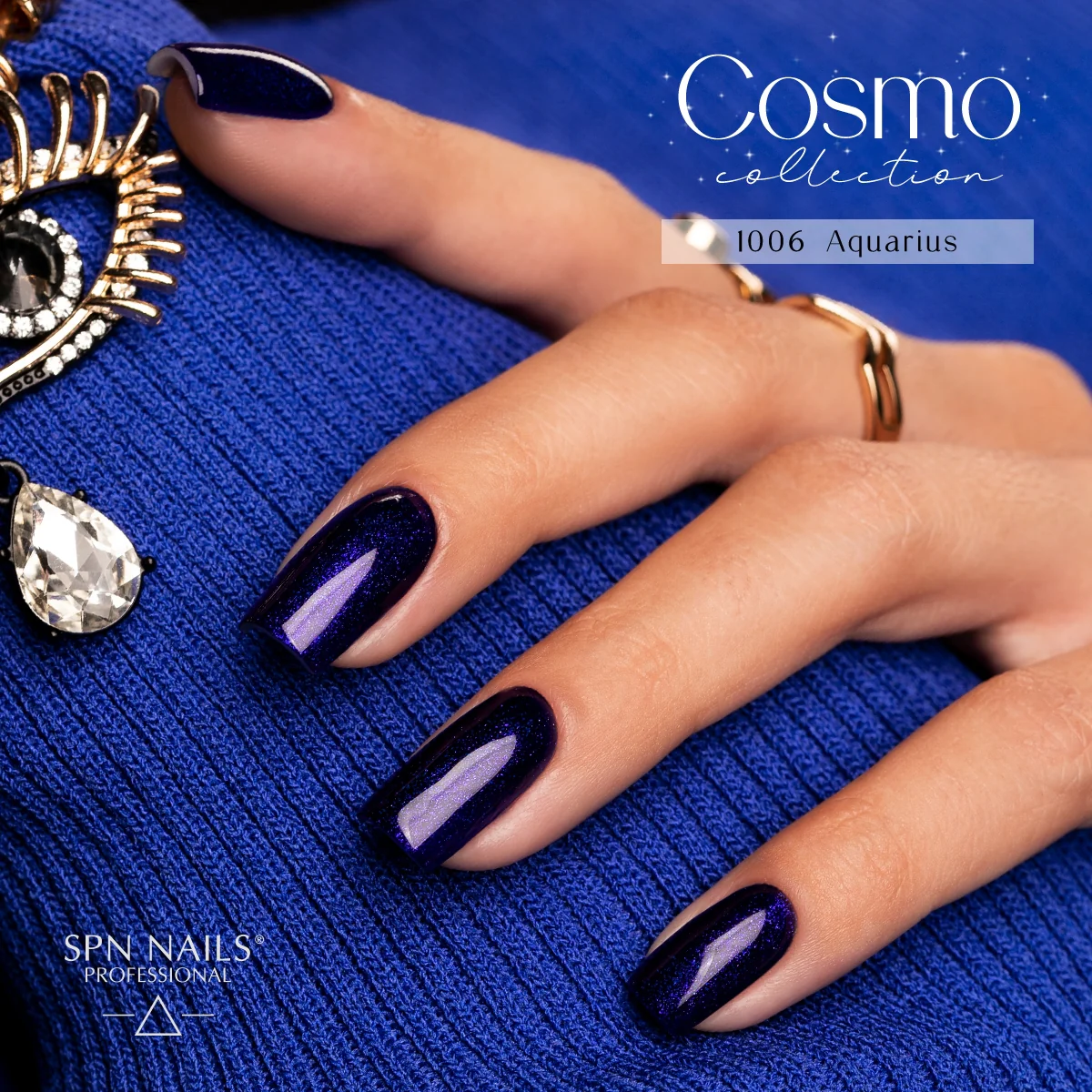 SPN Nails UV/LED Gel Polish 1006 Aquarius - Image 2