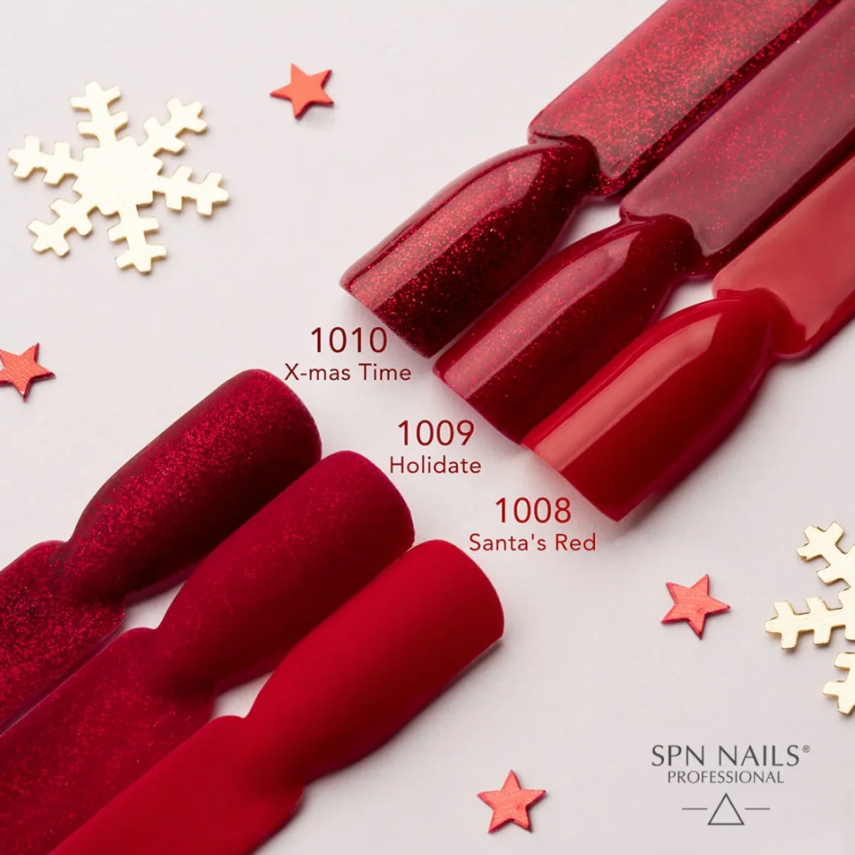 SPN Nails UV/LED Gel Polish 1010 X-mas - Image 3
