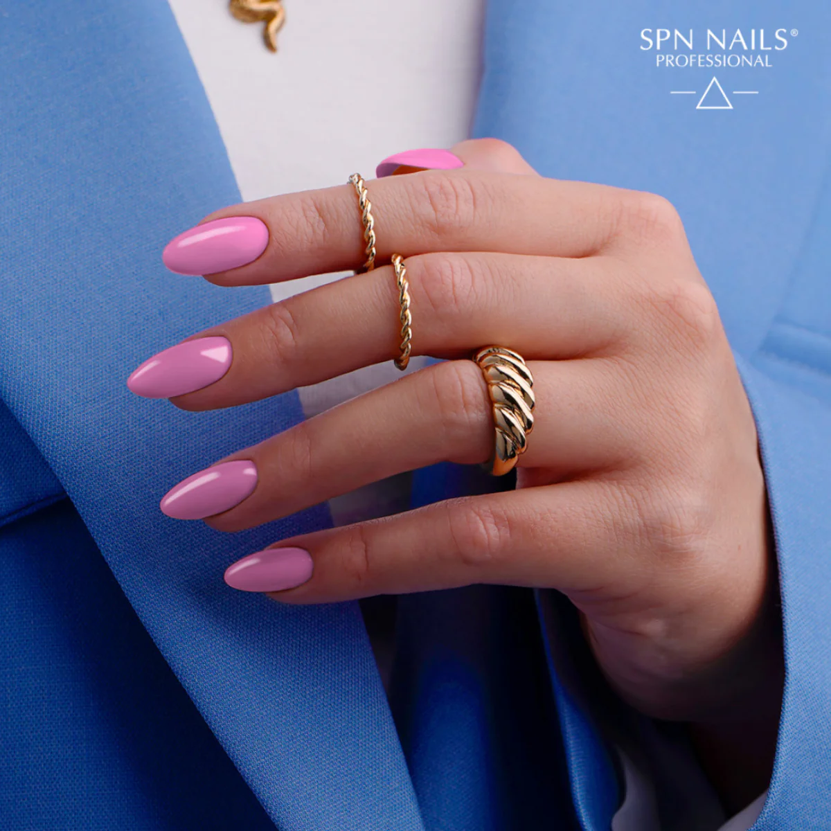 SPN Nails UV/LED Gel Polish 1019 Pink Twice! - Image 2