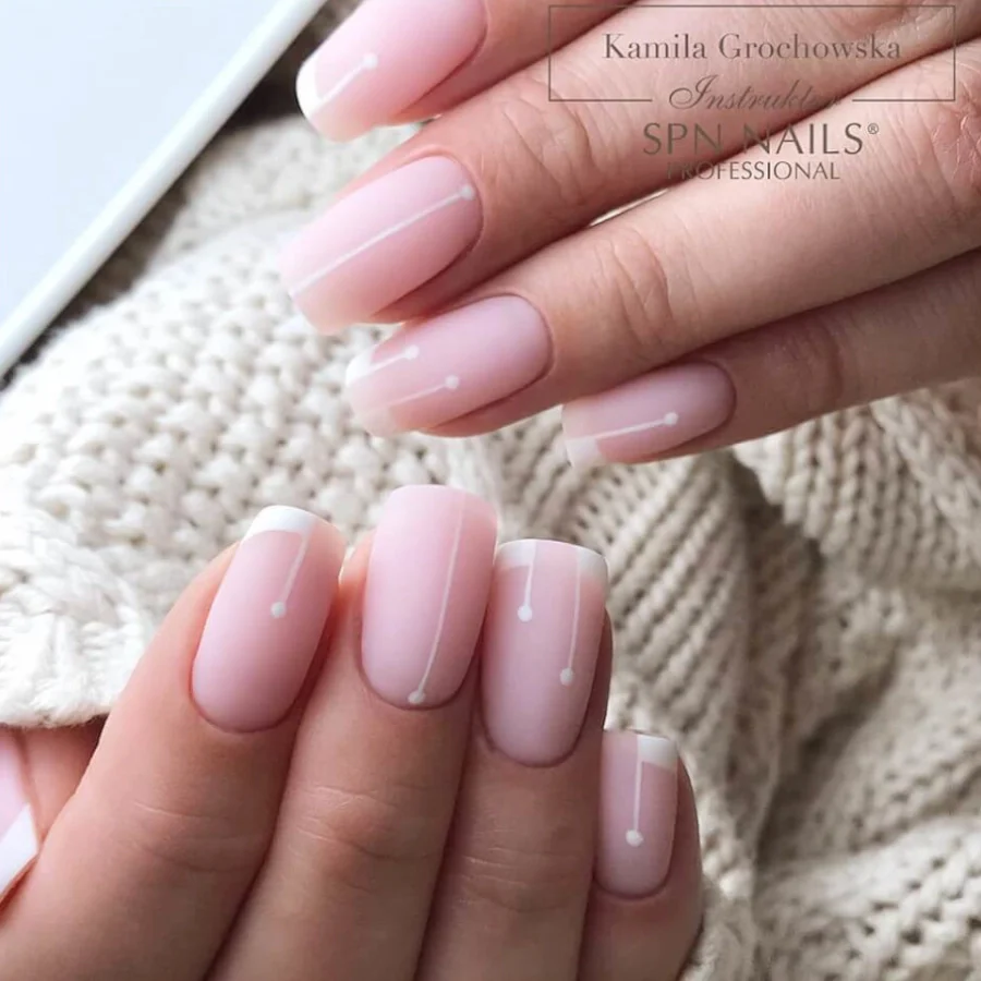 SPN Nails UV/LED Gel Polish 504 Candy French - Image 3