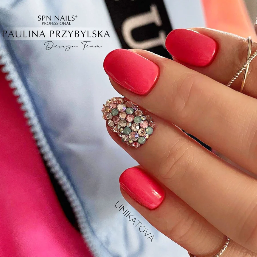 SPN Nails UV/LED Gel Polish 512 Sex On The Beach Pink - Image 2