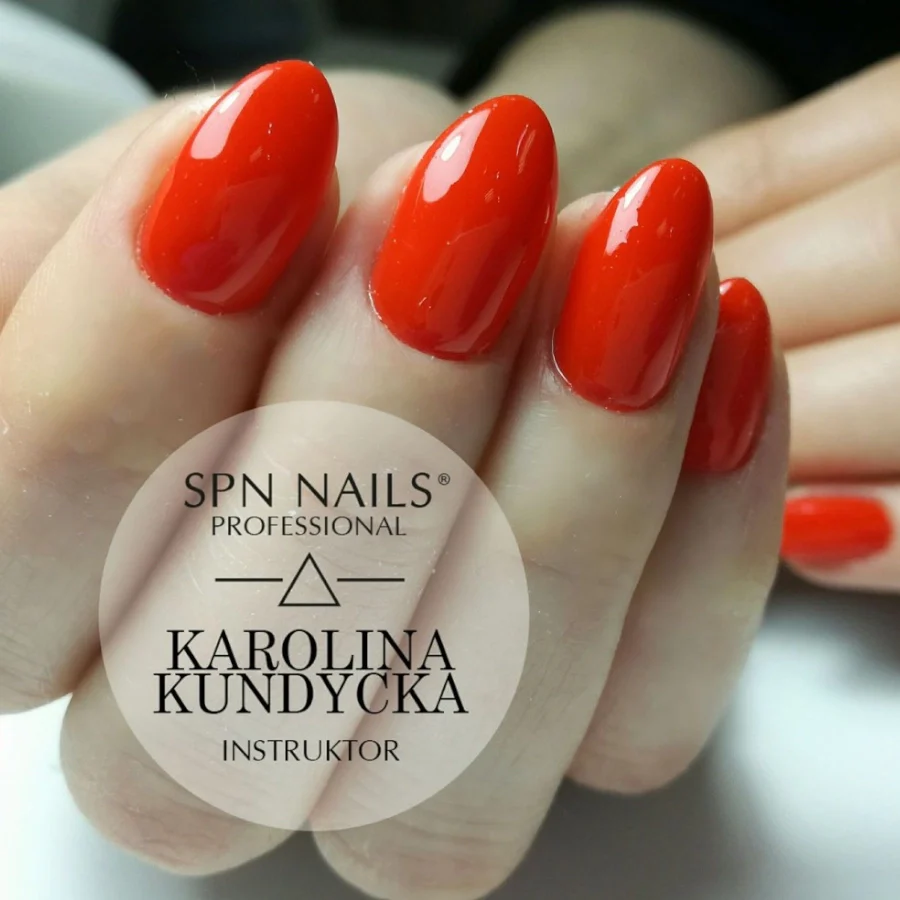 SPN Nails UV/LED Gel Polish 514 Lady in Red - Image 2