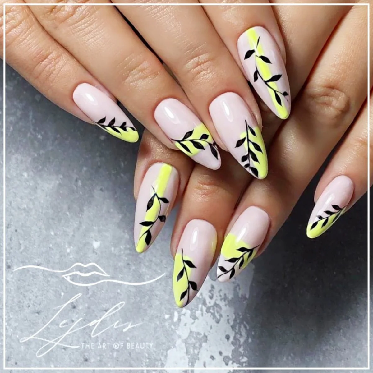 SPN Nails UV/LED Gel Polish 624 Sour Lemon - Image 4
