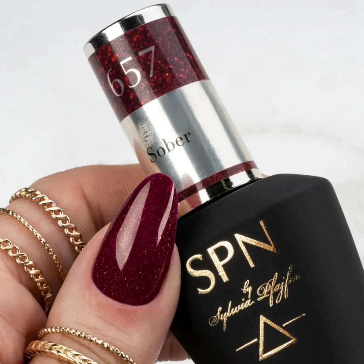 SPN Nails UV/LED Gel Polish 657 Sober - Image 3