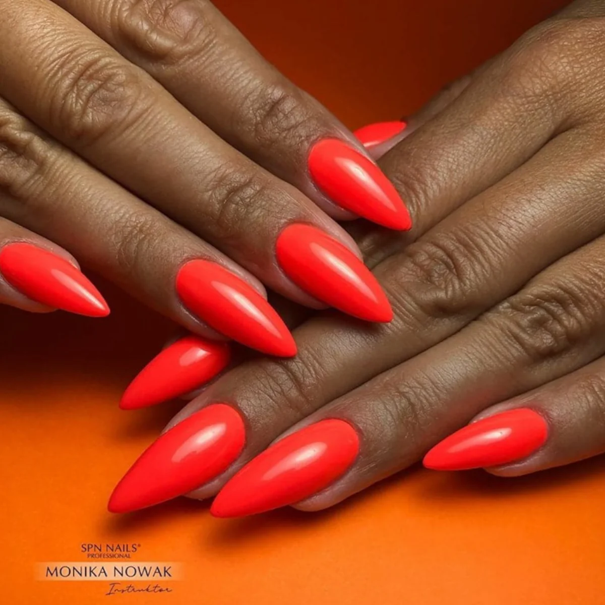 SPN Nails UV/LED Gel Polish 727 Crazy Carrot - Image 3