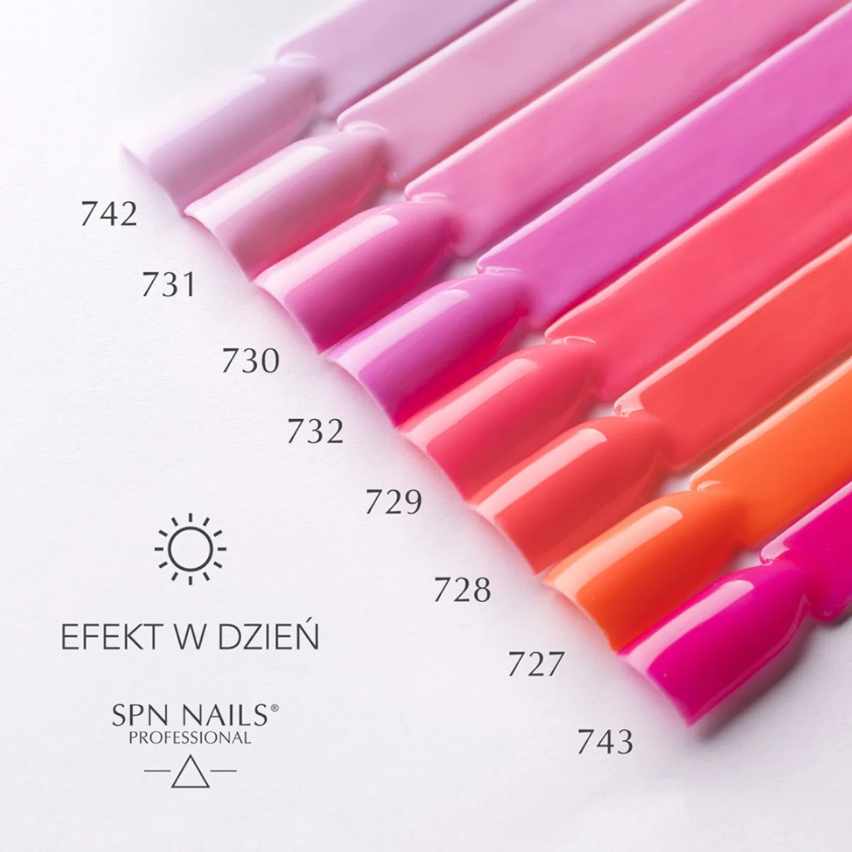 SPN Nails UV/LED Gel Polish 727 Crazy Carrot - Image 4