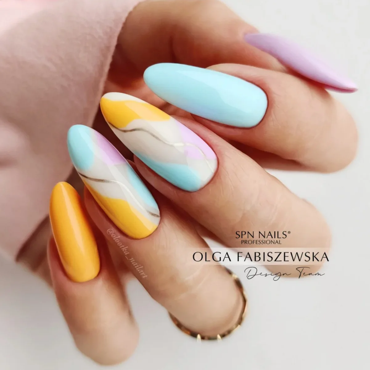 SPN Nails UV/LED Gel Polish 923 Mangoccino - Image 2