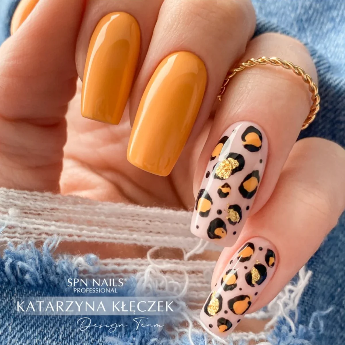 SPN Nails UV/LED Gel Polish 923 Mangoccino - Image 4