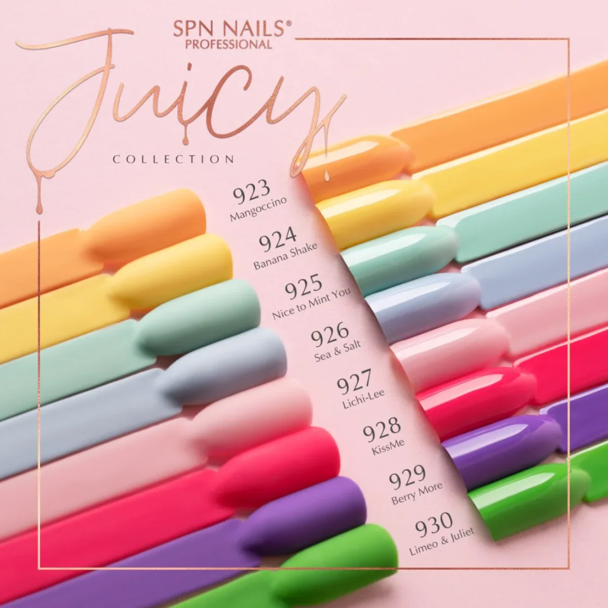 SPN Nails UV/LED Gel Polish 923 Mangoccino - Image 7
