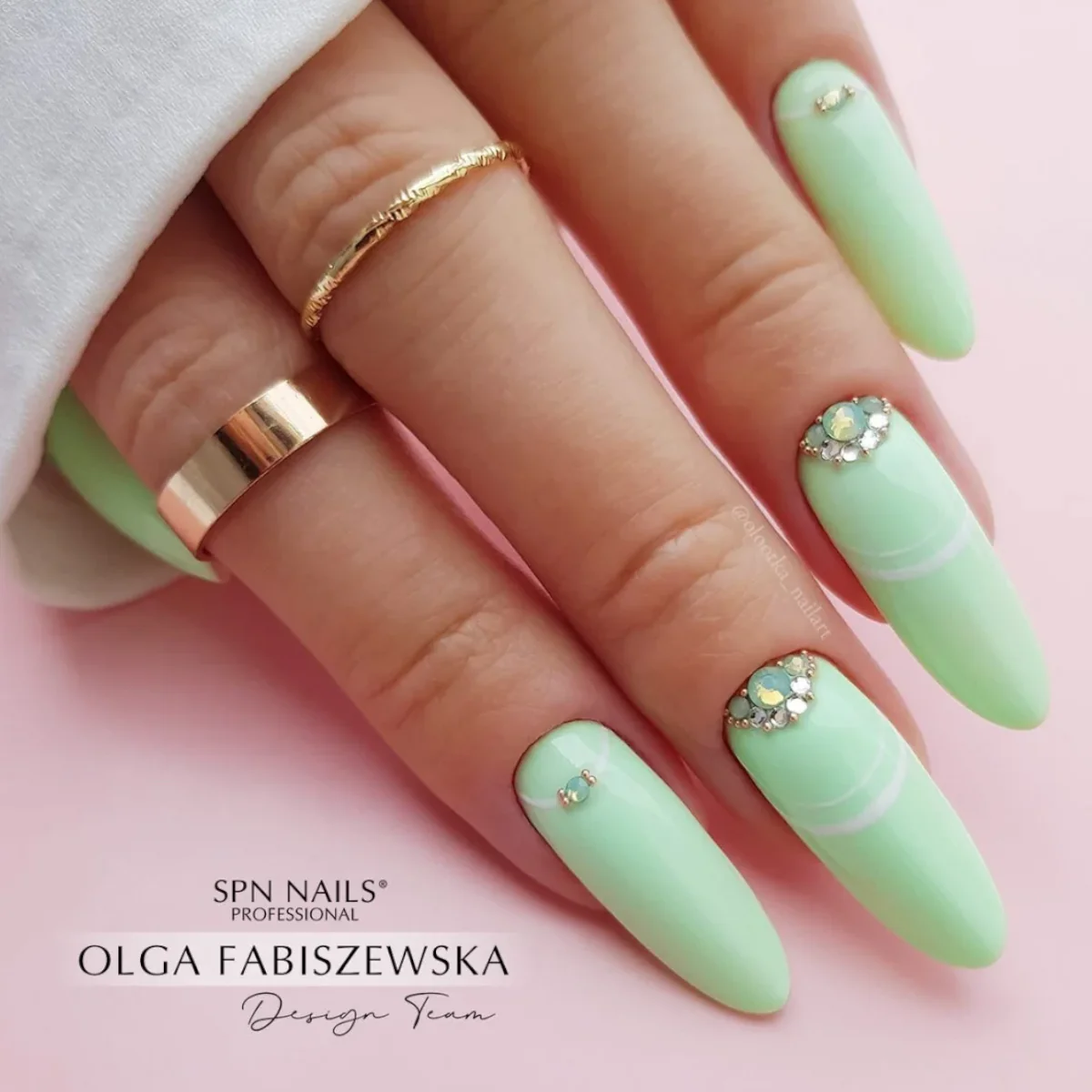 SPN Nails UV/LED Gel Polish 925 Nice to Mint You - Image 6