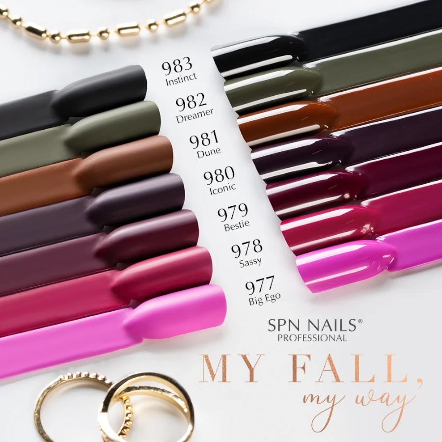SPN Nails UV/LED Gel Polish 978 Sassy - Image 6