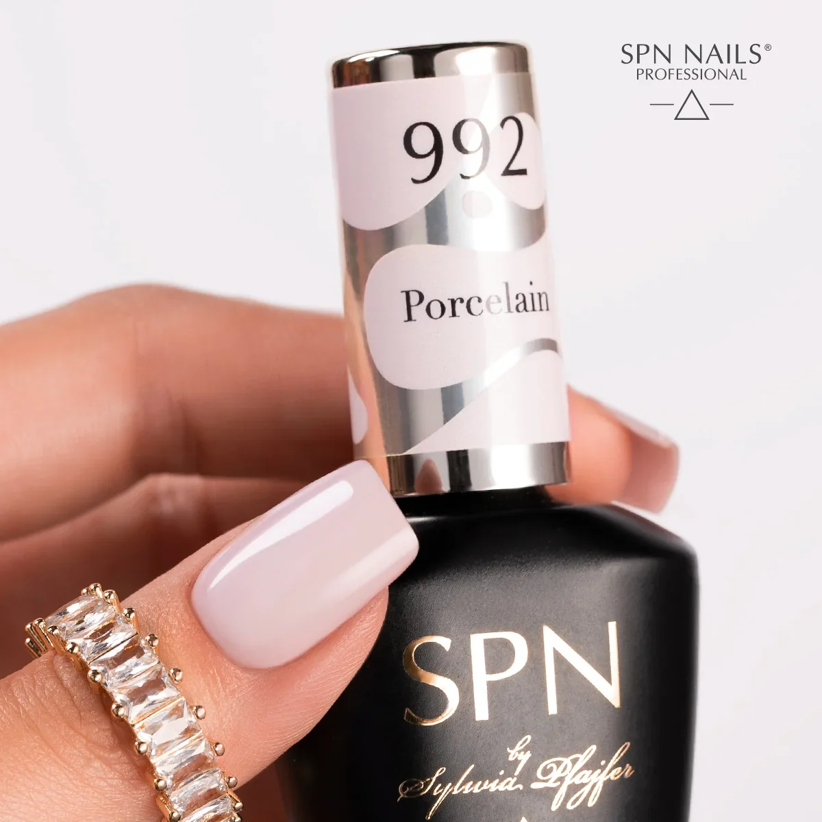 SPN Nails UV/LED Gel Polish 992 Porcelain - Image 3