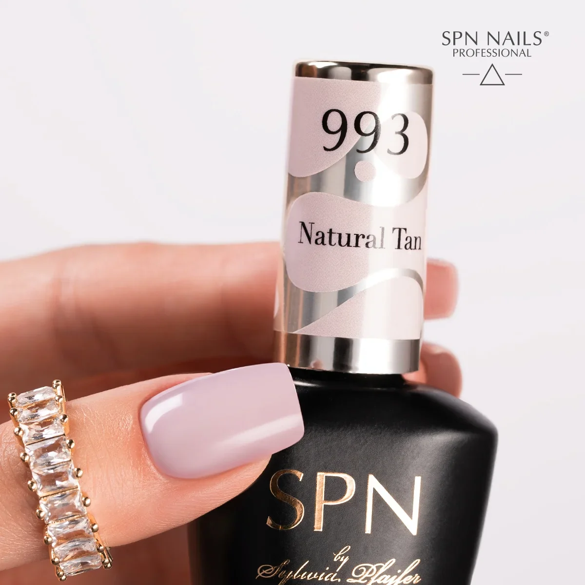 SPN Nails UV/LED Gel Polish 993 Natural Tan - Image 3