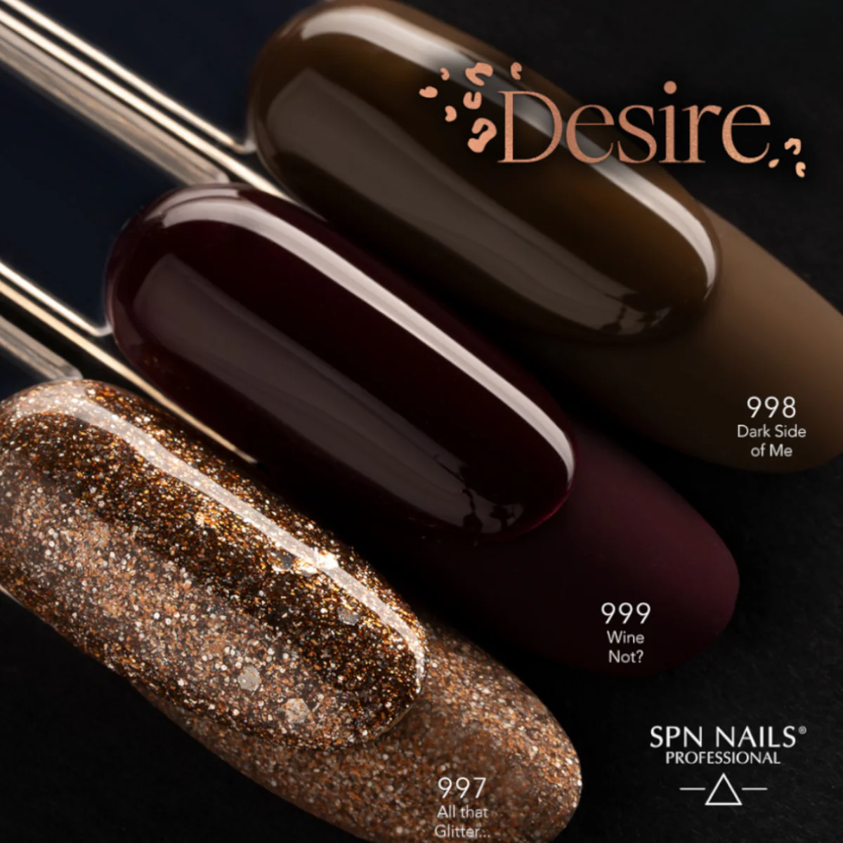 SPN Nails UV/LED Gel Polish 999 Wine Not? - Image 4