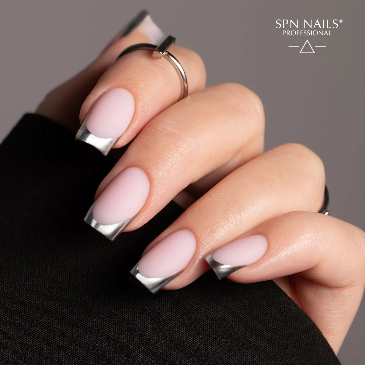 SPN Nails UV/LED Gel Polish Silver Chrome - Image 7