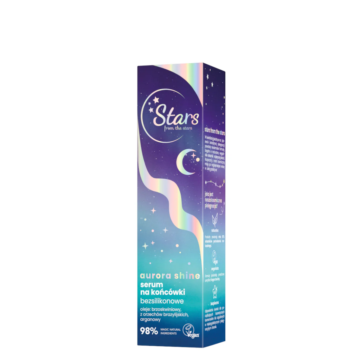 Stars Aurora Shine Hair Oil Protecting Ends Silicone-Free - Image 2