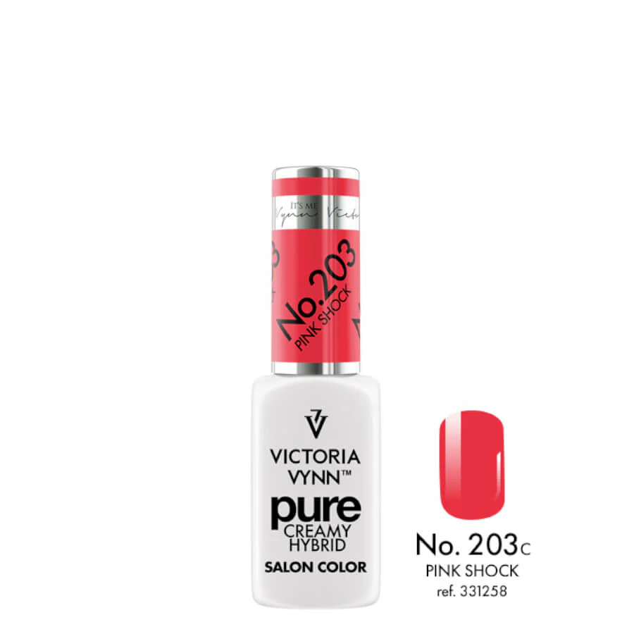 Victoria Vynn Pure Creamy Hybrid Gel 203 Pink Shock