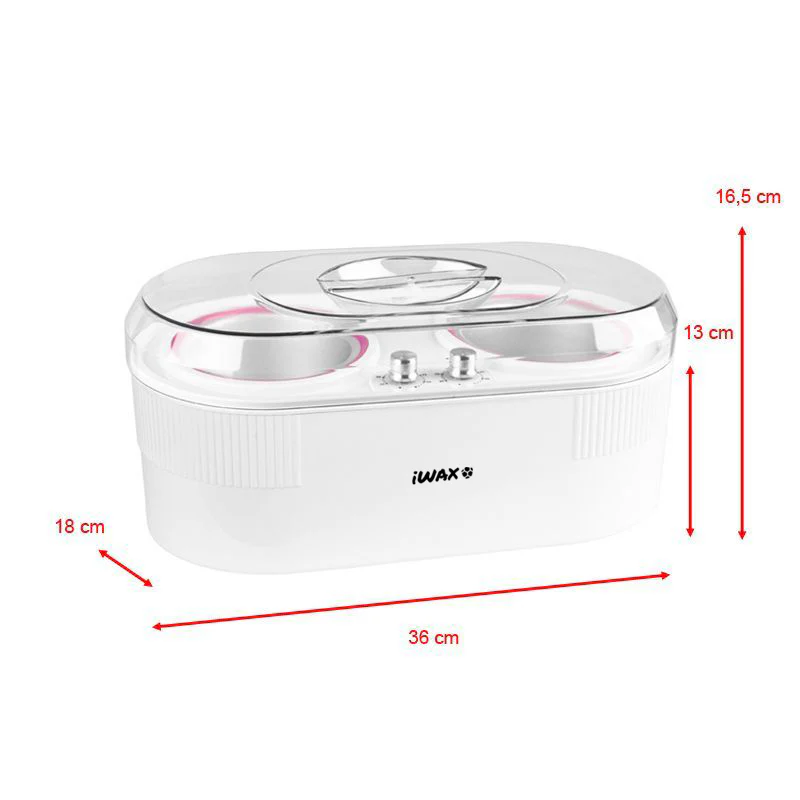 Wax heater 2in1 can 400ml + 800ml 350w - Image 2