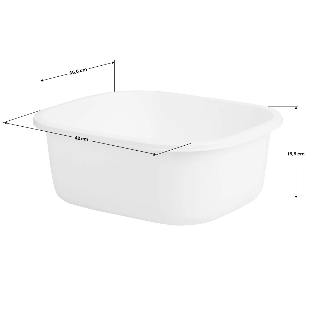 ACTIVESHOP White pedicure tray on wheels - Image 2